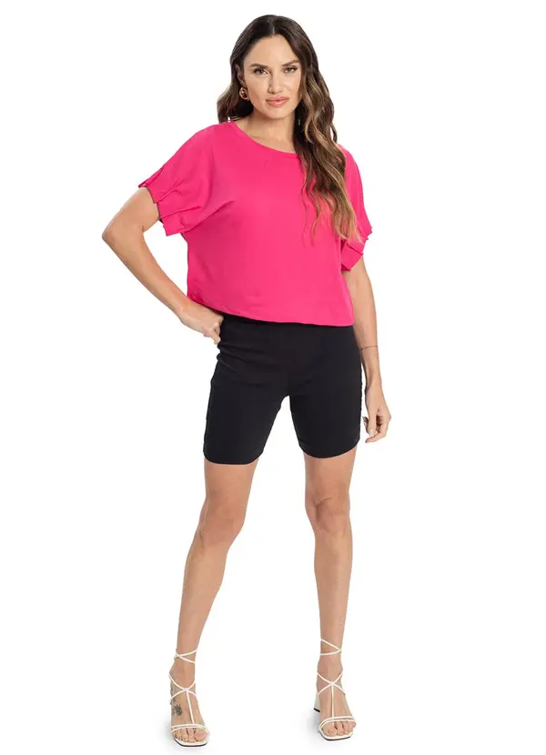 Endless - Blusa Feminina Malha Soft Rosa 3