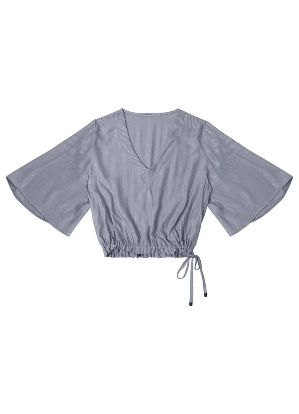 Endless - Blusa Feminina Manga 3/4 Azul 3
