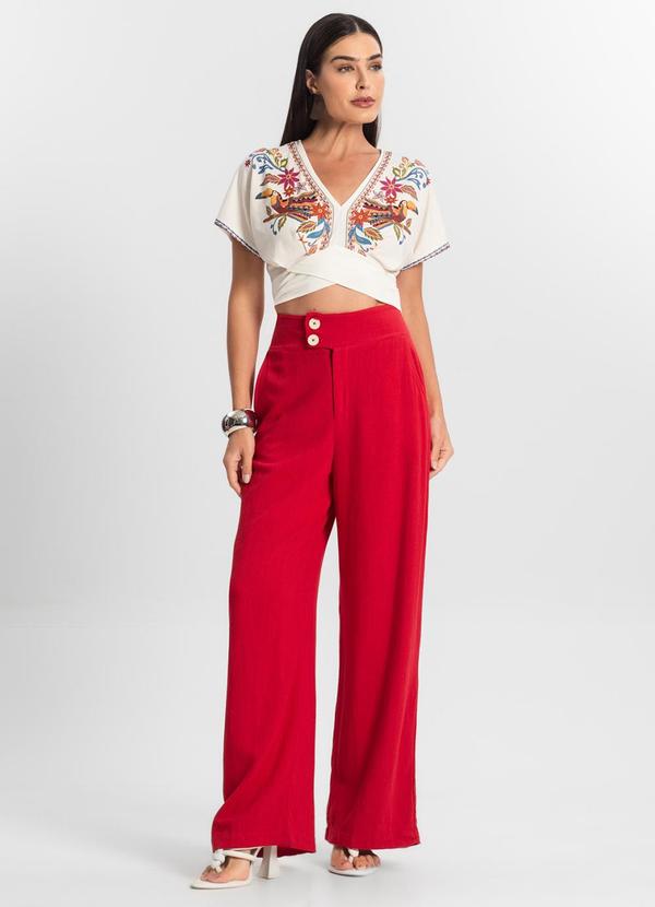 Select - Blusa Feminina Manga Curta Bege 4