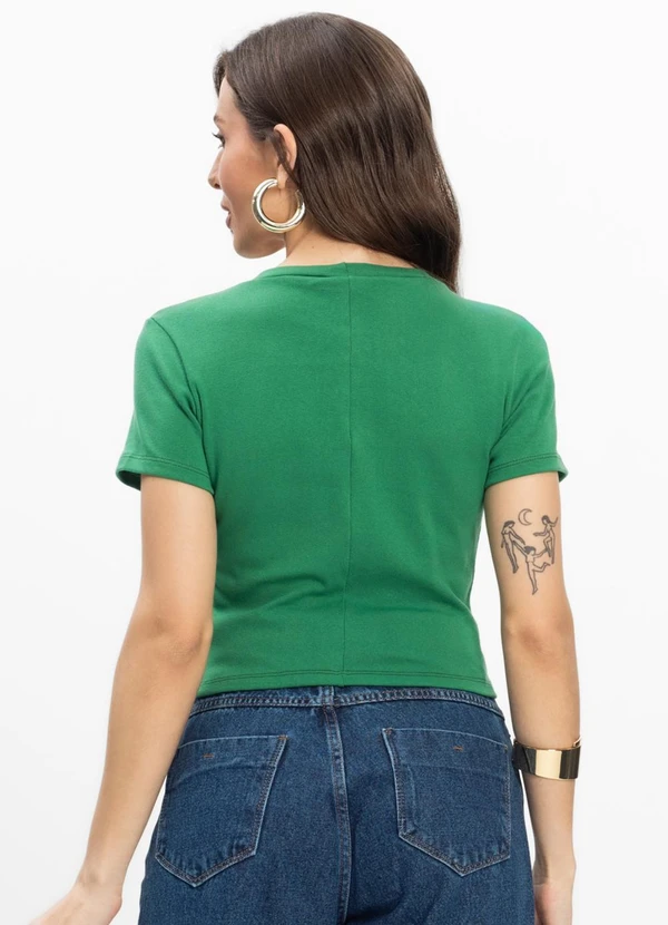 Infinita Cor - Blusa Feminina Verde 2