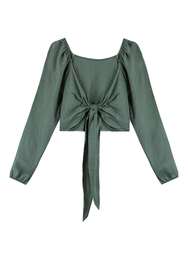 Marialícia - Blusa Feminino Verde 6
