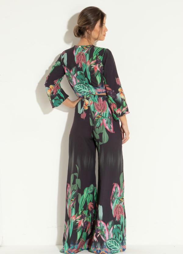 Quintess - Blusa Floral com Elástico nas Mangas 4