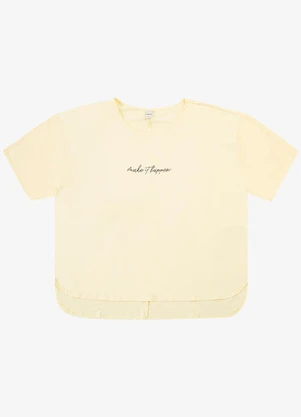 Select - Blusa Mullet Feminina Amarelo - SELECT