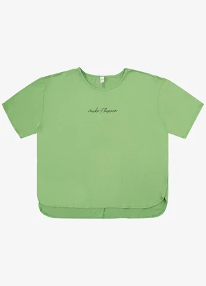 Select - Blusa Mullet Feminina Verde - SELECT