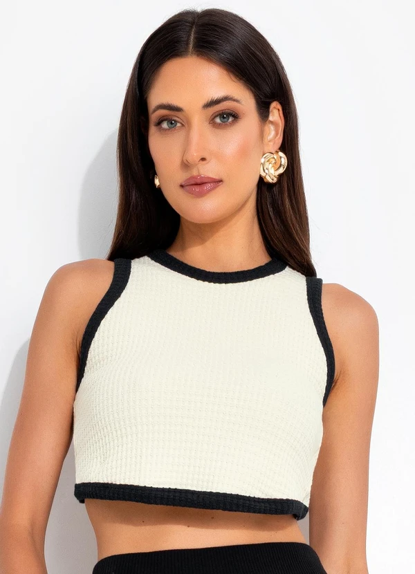 Colcci - Blusa Off White