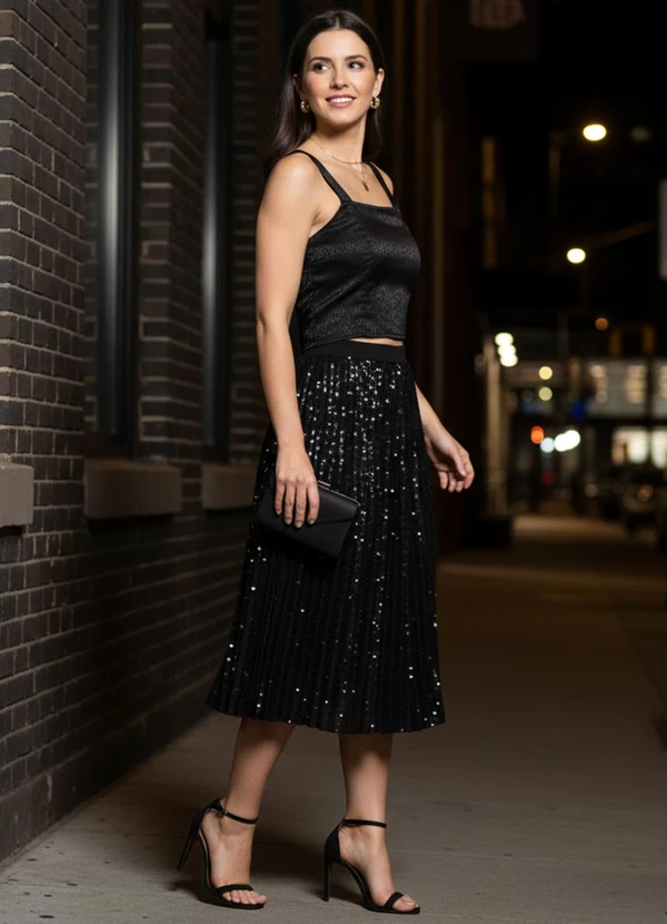 Quintess - Blusa Onça Preta com Alças Largas 4