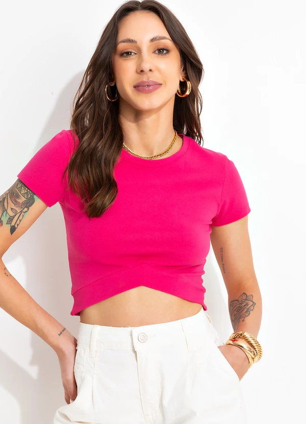 Bimini - Blusa Pink em Cotton 3