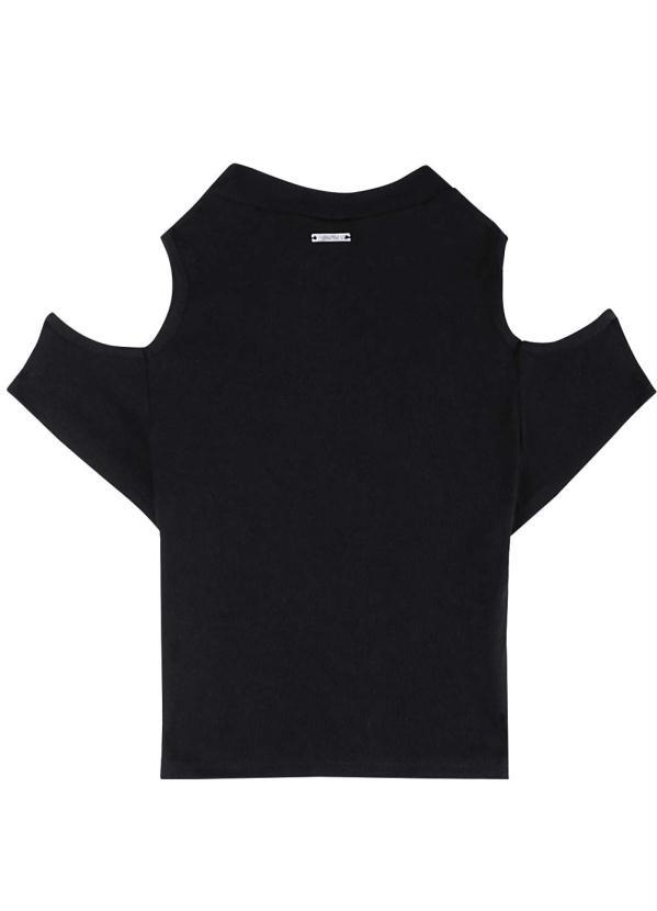 Enfim - Blusa Preta Cropped Skate Team Feminina 2