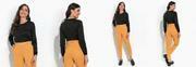 Blusa Preto em Moletom Metalizado