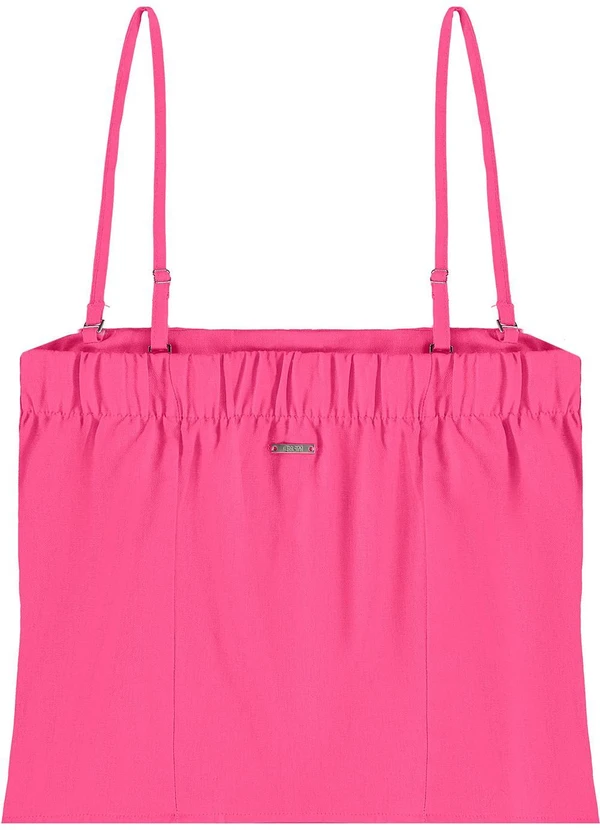 Enfim - Blusa Rosa Justa em Viscolinho 4