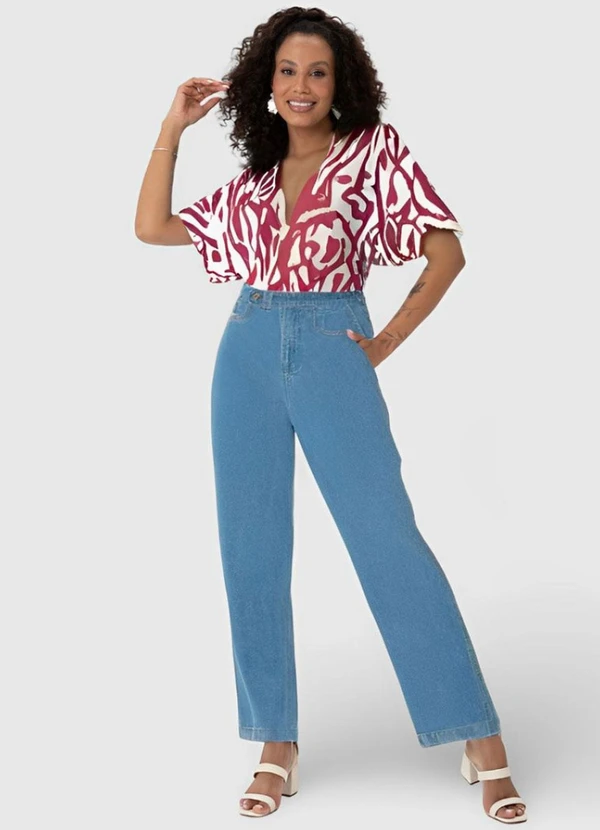 Malwee - Blusa Veemelha Cropped Abstrata Tule 6