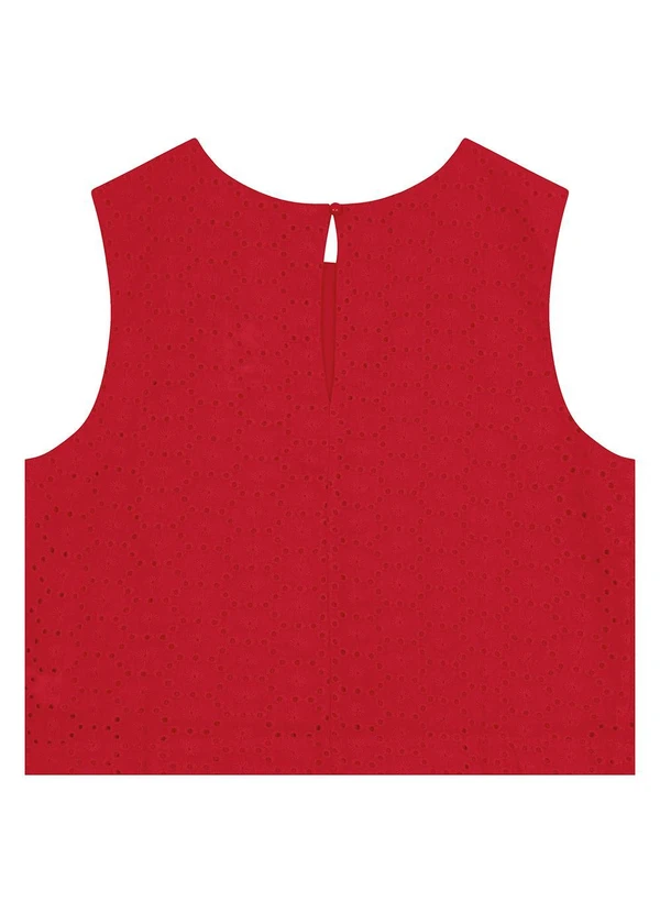 Malwee - Blusa Vermelha Cropped em Laíse 7