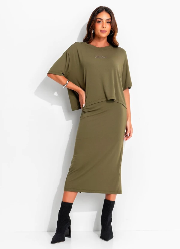 John John - Blusa Visco Touch Jj Verde 5