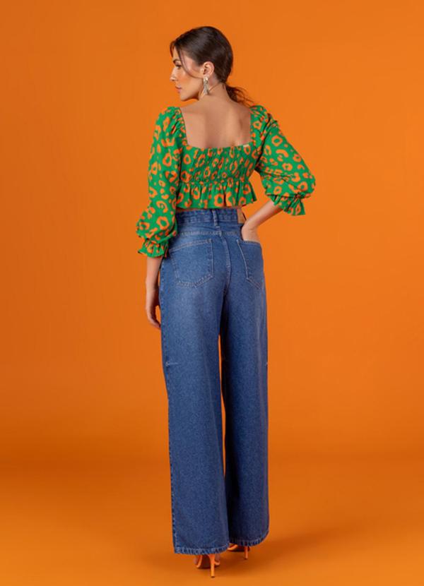Angel - Blusa Viscose  Verde 2