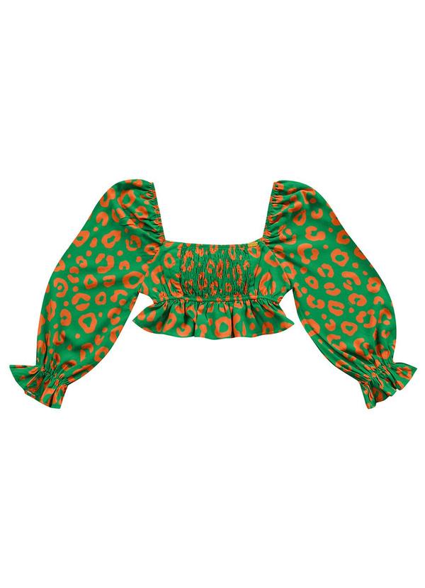 Angel - Blusa Viscose  Verde 4