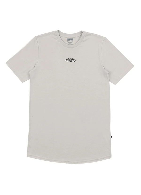 Soft Bonni - Camiseta Alongada Teen Unissex Branco