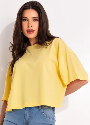 Colcci - Camiseta Amarelo - COLCCI