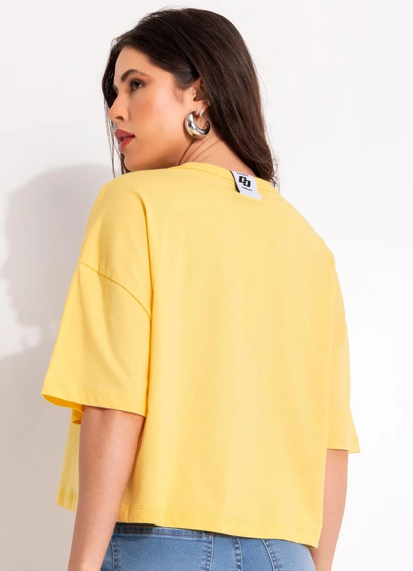 Colcci - Camiseta Amarelo 2