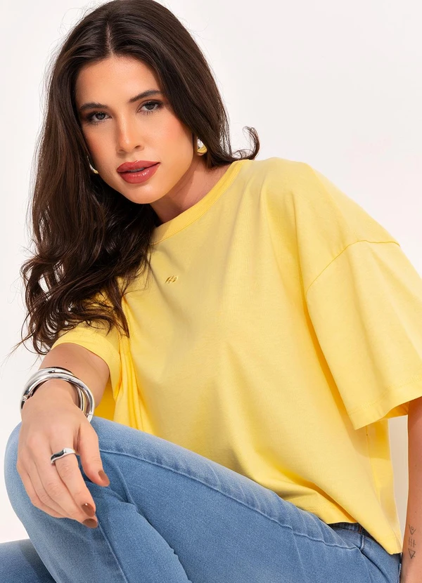 Colcci - Camiseta Amarelo 6