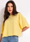 Colcci - Camiseta Preto - variação: Amarelo
