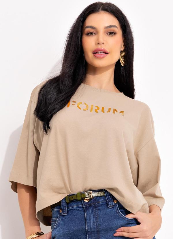 Forum - Camiseta Bege