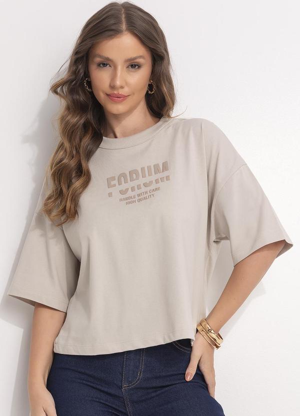 Forum - Camiseta Bege