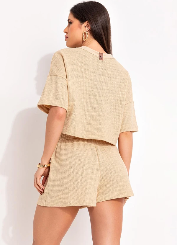 Colcci Jeans - Camiseta Bege 4