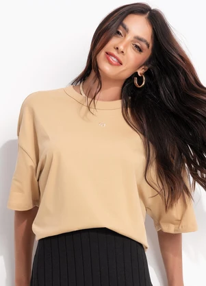 Colcci - Camiseta Bege - COLCCI