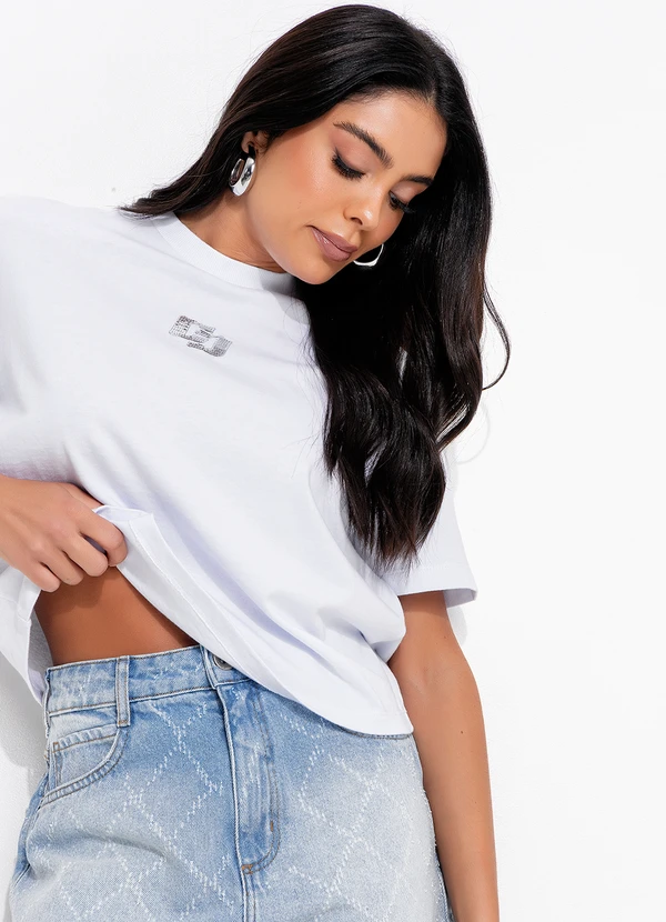 Colcci - Camiseta Branco 6