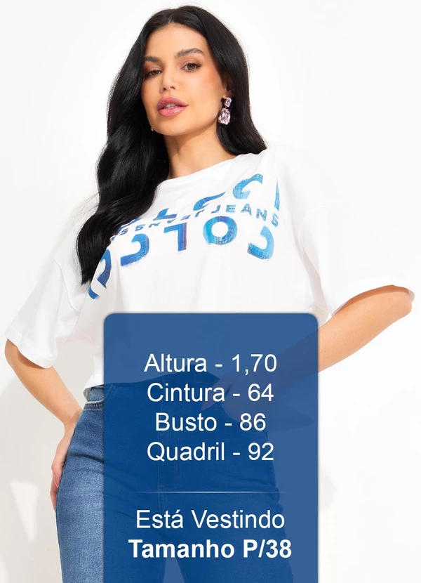 Colcci Jeans - Camiseta Cj Off White 5