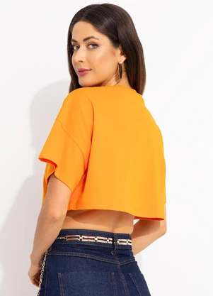 Colcci - Camiseta Laranja - COLCCI