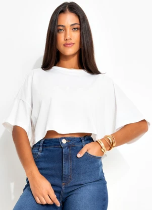 Colcci - Camiseta Off White - COLCCI