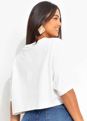 Colcci - Camiseta Off White - COLCCI