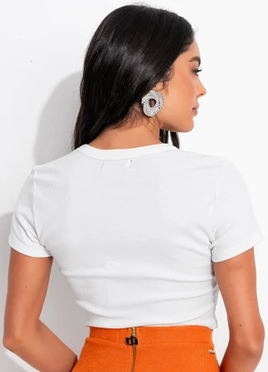 Colcci - Camiseta Off White - COLCCI