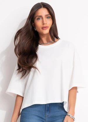 Colcci - Camiseta Off White - COLCCI