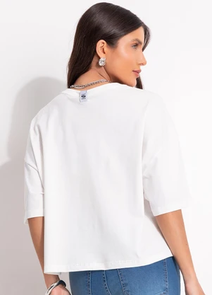 Colcci - Camiseta Off White - COLCCI