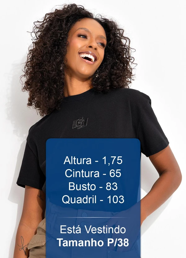 Colcci - Camiseta Preto 5