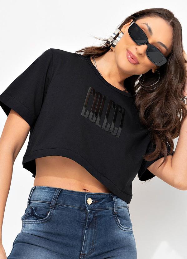 Colcci - Camiseta Preto