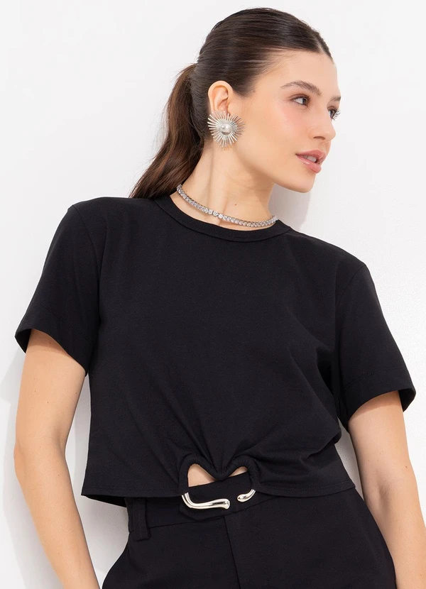 Colcci - Camiseta Preto