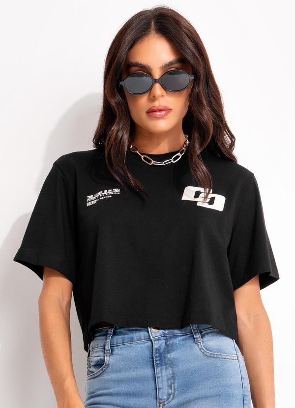 Colcci - Camiseta Preto