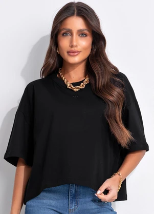 Colcci - Camiseta Preto - COLCCI