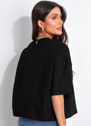 Colcci - Camiseta Preto - COLCCI