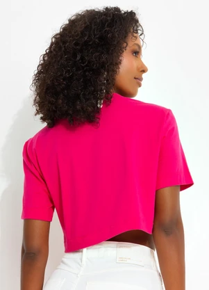 Colcci - Camiseta Rosa - COLCCI