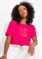Colcci - Camiseta Rosa - variação: Rosa