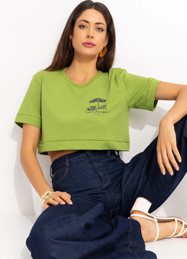 Colcci - Camiseta Verde 3