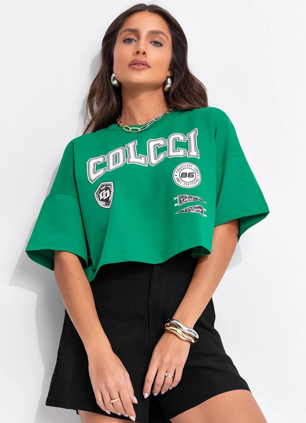 Colcci - Camiseta Verde 7
