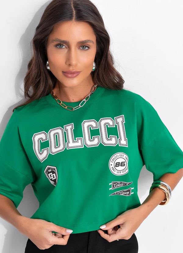 Colcci - Camiseta Verde 9