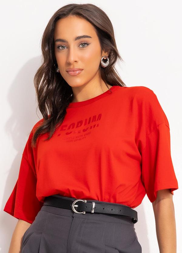 Forum - Camiseta Vermelho