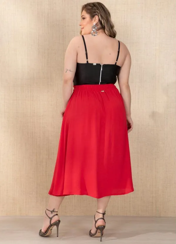 Quintess - Corset Preto com Alças Reguláveis 2