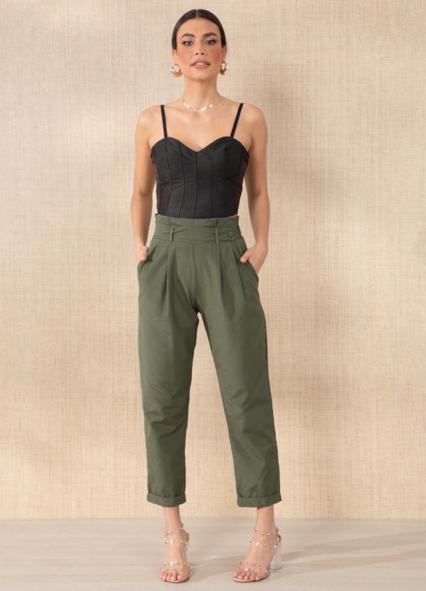 Quintess - Corset Preto com Alças Reguláveis 7